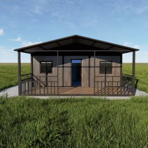 40Ft Two Bedroom Tiny Prefabricated Villa With Kitchen Hotels Bathrooms Steel Prefab Expandable Container House